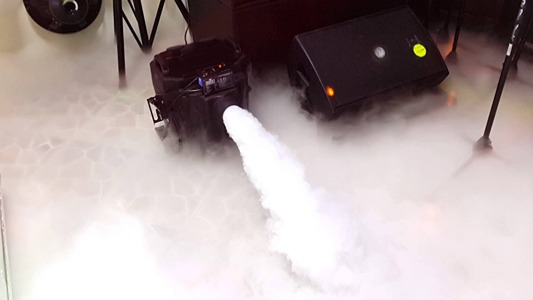 3500W Dry Ice Fog Machine With Low-Lying Effect For Indoor Outdoor Stage Wedding Party Club