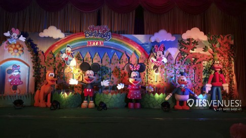 Disney Theme Decoration For Birthday Party Or Kids Party