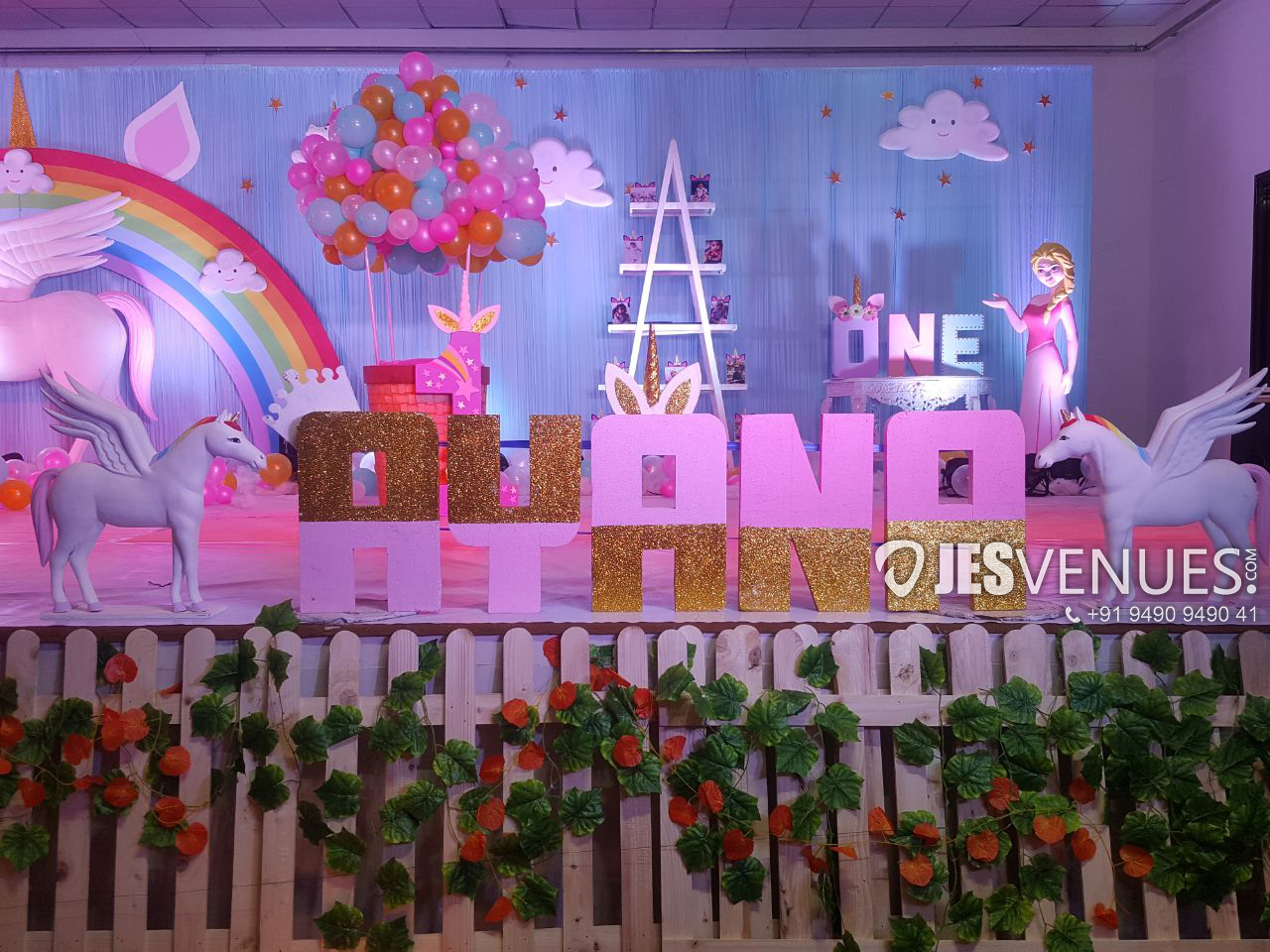 Unicorn Theme Decoration For Birthday Party Or Kids Party