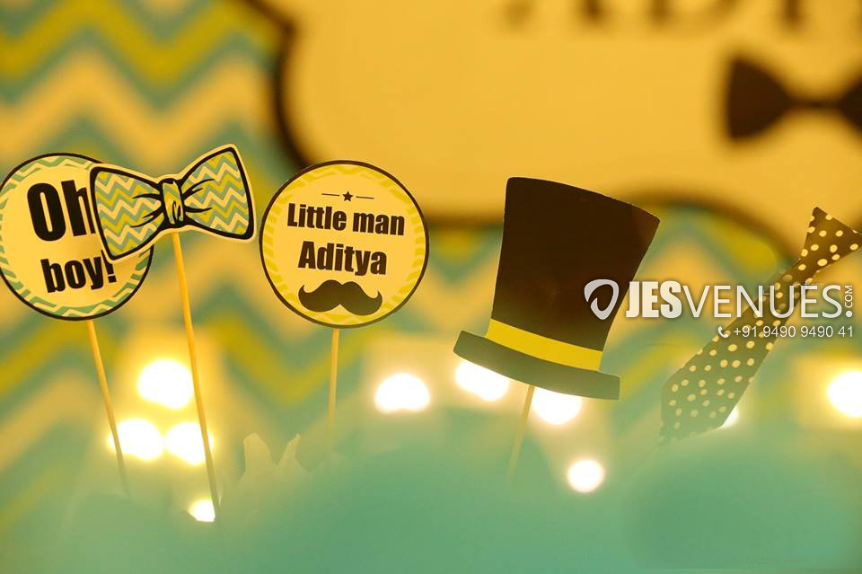 Little Man Theme Decoration For Birthday Or Kids Party