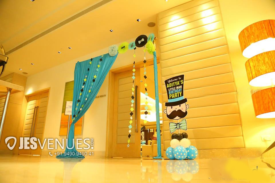 Little Man Theme Decoration For Birthday Or Kids Party