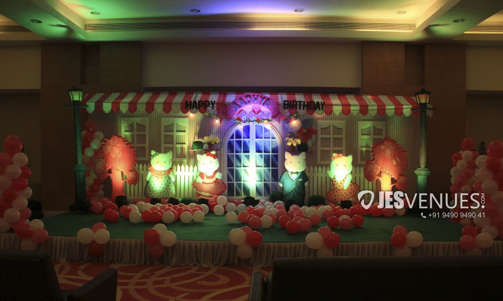 Hello Kitty Theme Decoration For Birthday Party, Baby Shower