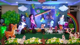 Little Krishna Theme Decoration for Birthday Party or Kids Party