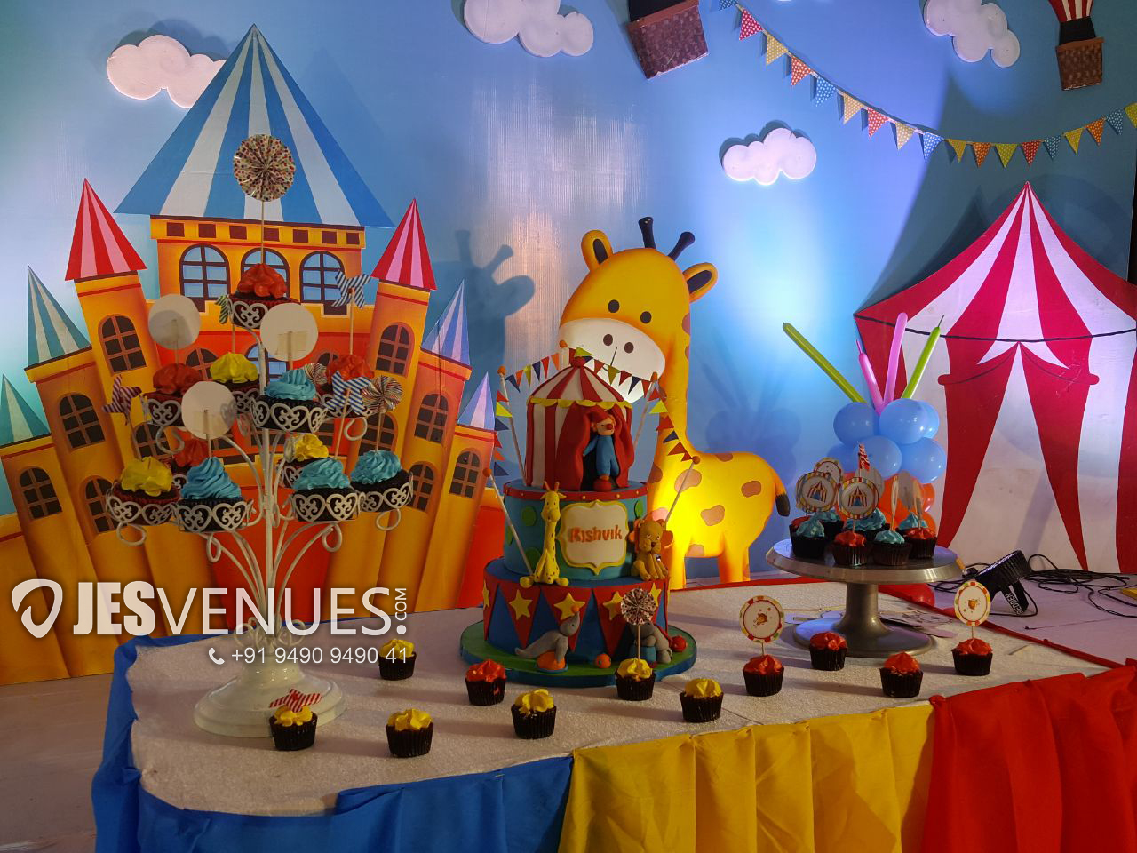Carnival Theme Decoration For Birthday Party