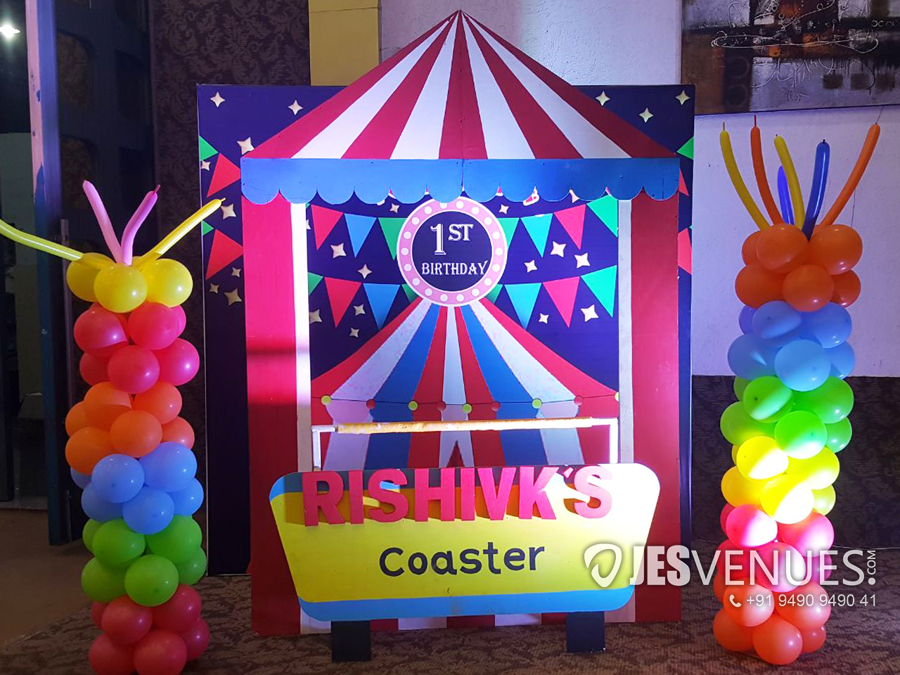 Carnival Theme Decoration For Birthday Party