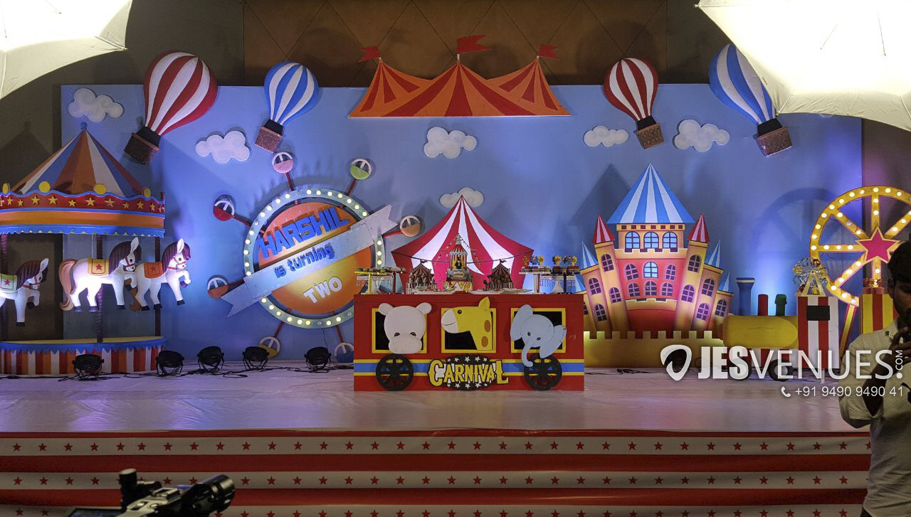 Carnival Theme Decoration For Birthday Party