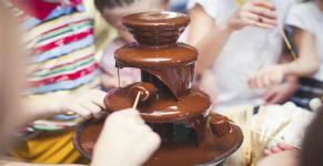 Chocolate Fountain Live Stall